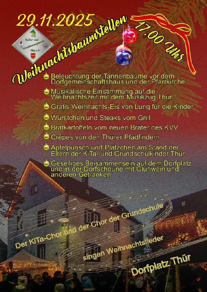 20251129 1024 Plakat Weihnachtsbaumstellen DIN A5